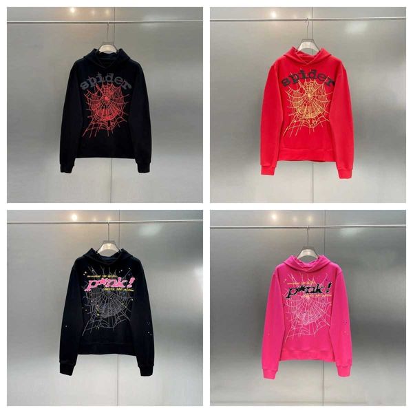 araña sudadera con capucha spiderman Young Thug rosa para hombre sudadera con capucha Star Same spider 555 Wed Flash spider man Sweater Pants Set spider verse sp5der sudadera con capucha mujer sudadera con capucha para hombre