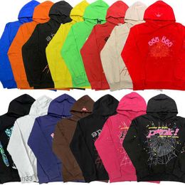Spider Hoodies Designer Mens Pullover Red Young Thug Angel Men Womens Hoodie Sweat-shirt Web brodé