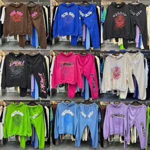 Spider Mens sweatshirts Hoodie sp der roze hoodies Hoody Print Designer Hoodie Web Pullover S XL Hoge kwaliteit