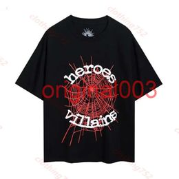 Spider shirt heren designer t -shirt sp5der 5555 mannen designer kleding hoogwaardige spin tee shirt sp5der young thug mannen vrouw sp5der schuim bedrukt puur katoenen t -shirt er