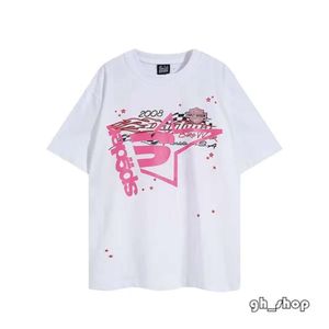 Spider T Shirt T-shirts pour hommes 555 Hip Hop Kanyes Style Sp5der T-shirts Jumper Jeunes chanteurs européens et américains T-shirt à manches courtes de haute qualité 6469