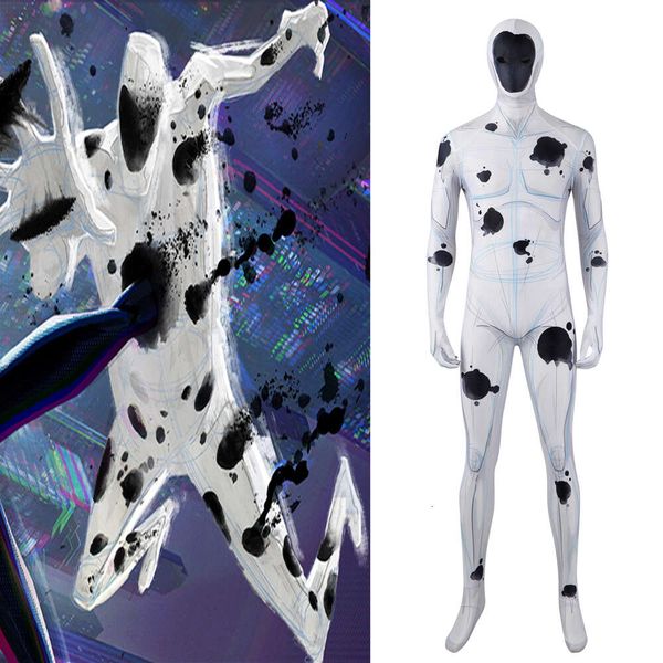 Mono de Spider the Spot, disfraz de Cosplay, mono con estampado manchado y máscara, conjunto de Carnaval de Halloween, traje de LICRA para hombre Jonathan Ohnn