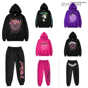 Spider Survêtement Designer Mens 555 Sp5der Sweat-shirt Homme Pull Young Thug 555555 Sweats à capuche Femmes Rose Spiderspider Spider Survêtements Sweatshirts Costume VVLI