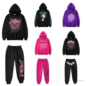 Spider Survêtement Designer Mens 555 Sp5der Sweat-shirt Homme Pull Young Thug 555555 Sweats à capuche Femmes Rose Spiderspider Survêtements Sweatshirts Costumes PE0V