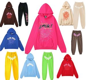 Spider Trapstar Sweat à capuche Print Designer Sp5der Homme 5555555 Deux pièces Femme Spiders 555 Spider Sportswear