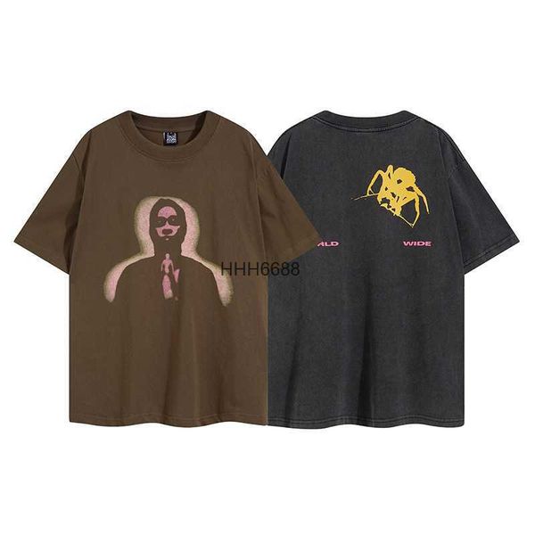 Spider Web T-shirt pour hommes Designer Sp5der T-shirts pour femmes Mode 55555 Manches courtes Jeune Thug Celebrity Même style Imprimé Casual 6ea4