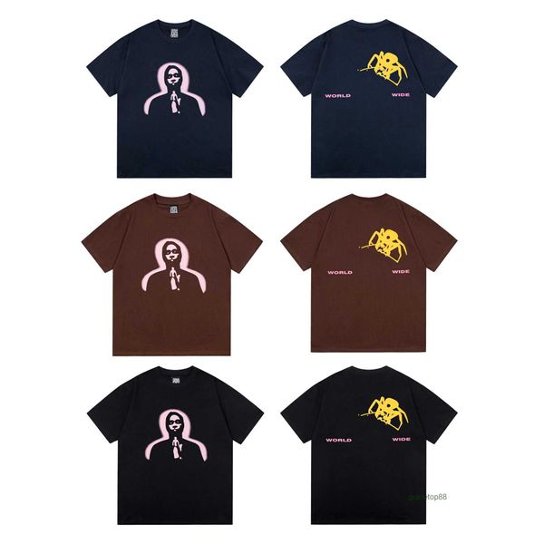 Spider Web T-shirt pour hommes Designer Sp5der T-shirts pour femmes Mode 55555 Manches courtes Youngthug Hip Hop Rap Star Unisex Street 39bl