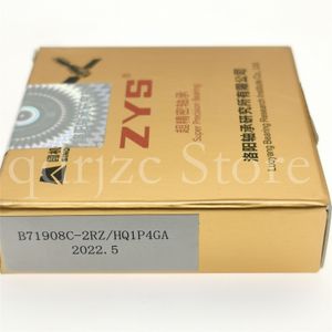 Rodamientos de husillo para máquinas herramientas de precisión de Zys B71908C-2RZ/HQ1P4GA HCB71908-C-2RSD-T-P4S-UL Ceramic Bola