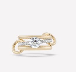 Spinelli Kilcollin Aine natuurlijke zilveren ringen op maat Weegschaal merk Goudsbloem logo ontwerper fijne sieraden gele diamanten designer sieraden