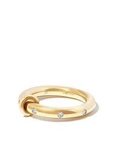 Spinelli Kilcollin anneaux marque logo designer Nouveau dans la haute joaillerie de luxe bague en or jaune et diamant