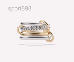 Spinelli anneaux Nimbus SG Gris designer similaire Nouveau dans la joaillerie de luxe x Hoorsenbuhs Microdame bague pile en argent sterling