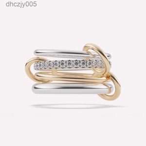 Spinelli Rings Nimbus Sg Gris Designer similaire Nouveau dans les bijoux fins de luxe x Hoorsenbuhs Microdame Stack Ring MTQ6