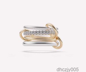 Spinelli Ringen Nimbus Sg Gris Soortgelijke ontwerper Nieuw in luxe fijne sieraden x Hoorsenbuhs Microdame Sterling Silver Stack Ring XKSS 91PW 9YQ9