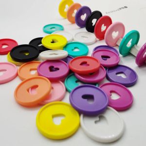 Stekels 100 stcs 35 mm bindende plastic ringen champignon gat notebook losbladerende schijf diy binder ring kantoor bindingsbenodigdheden