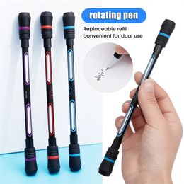 Spinning pen creatieve willekeurige flash roterende gaming gel pennen student cadeau speelgoed release druk comfortabele spinnings pennen