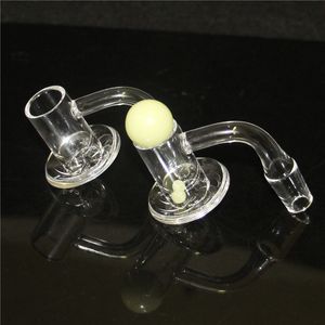 Spinning Quartz Banger Fumer Domeless Seau Blender Bangers Nails pour Verre Dab Rig Eau Bongs Narguilés