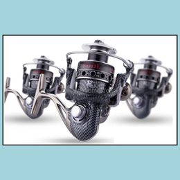 Spinning Reels Fishing Sports buitenshuis 12and1bb DE2000-7000 L/R Handuitwisseling 5.21 GAPLOSS LEVER ALLE METAL ROEL HOGE KWALITEIT DDL DROP DE