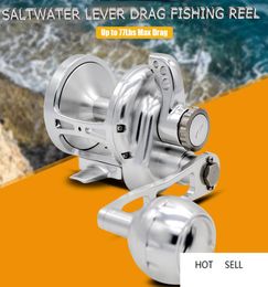 Spinning Rollen Topline Tackle Jigging Visserijwiel CNC-legering Volledig metalen Slow Jig Visserij-reel Zoutwaterboot4364244