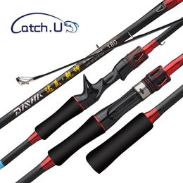 Spinning Rods 1.8m Spinnning Caña de pescar Fibra de carbono Casting Caña de pescar Cebo Peso 8-20g Río Lago Embalse Estanque Señuelo rápido Cañas de pescar 230627