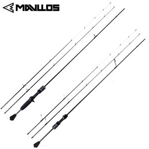 Spinning Rods Mavllos UL Fishing Spinning Rod 0.6-8g/0.8-10g Soft Solid Tip Fast Action Ultralight Carbon Casting Fishing Rod For Sardine 230627