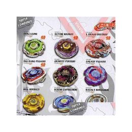 Spinning Top 7 unids / lote Classic Beyblades Burst Metal Fusion 4D System Battle Toy Masters Launcher Pack Q0528 Drop Delivery Toys Regalos Otxz2