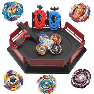 Spinning Top Arena Beyblades Enfants Gyro Blasting Stade Cadeau Lanceur De Lame Rotative Garçon Jouet a220826