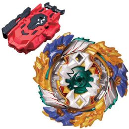 Spinning Top B-X toupie burst beyblade spinning top b-122 geist fafnir.8'.ab w/ Launcher cho-z Kids Toy Top LR Red Launcher 230504