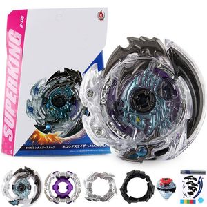 Spinning Top B-X Toupie Burst Beyblade Spinning Top Toys B176 Hollow DeathScyther Box Set Kinderen B-176 Toys met Spark Pull Dire Launcher 230225