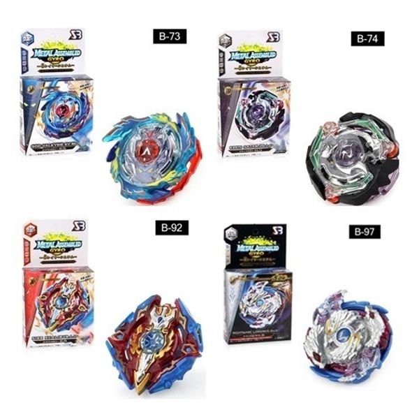 Toupie B-X TOUPIE BURST BEYBLADE TOUPIE B-73 B-74 B-92 B-97 Fusion plastique métal 4D avec lanceur et boîte originale jouets cadeaux 230504