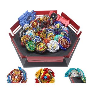 Spinning Top Beyblade Burst Set Toys Beyblades Arena Bayblade Metal Fusion 4D met Launcher Bey Blade Blades speelgoed Kerstcadeau Dhcbh