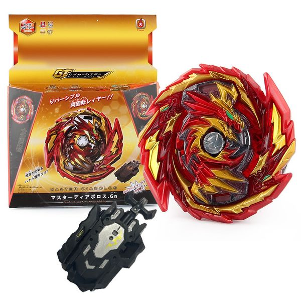 Spinning Top Beyblade Burst Tomy Huopai Explosion Top B-155-D 2-en-1Toy Bidireccional Pull Wire Launcher Juguete para niños Regalo de cumpleaños 230504