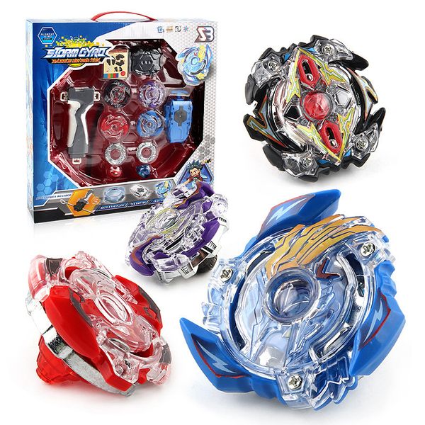 Toupie Beyblade Explosion Set jouet disque 4 en 1 poignée combinée er cadeau pour enfants 230909