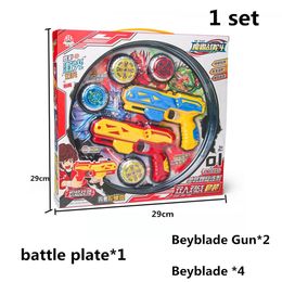 Spinning Top Beyblade L15cm Beyblade Burst Glow Fight Beyblade Burst Sparking Beyblade Gun Juguetes para niños Gyro Set 1 Gun 2 Beyblade 230711