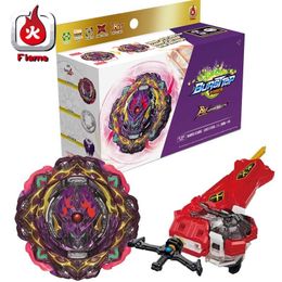 Toupie Burst Ultimate Bey Set B-206 Barricade Lucifer BU Booster B206 Toupie avec Lanceur d'Épée Enfants Jouets pour Garçons Cadeau 230504