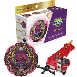 Toupie Burst Ultimate Bey Set B-206 Barricade Lucifer BU Booster B206 Toupie avec Lanceur d'Épée Enfants Jouets pour Garçons Cadeau 230621