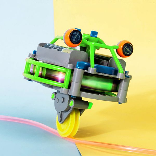 Toupie Creative Magical Tumbler Monocycle Fidget Spinner Funambule Équilibre Gyroscope Intéressant Jouets Électriques Pour Enfants Cadeaux 230614