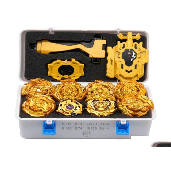 Toupie Or Takara Tomy Lanceur Beyblade Burst Arean Bayblades Bables Coffret Bey Blade Jouets Pour Enfant Metal Fusion Nouveau Cadeau Y2 Dhzy8