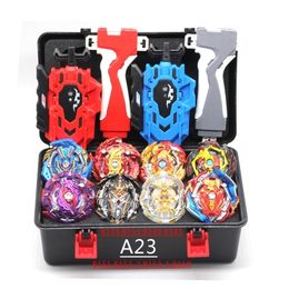 Spinning Top Gold Tomy Launcher Beyblade Burst Arean Bayblades Bables Set Box Bey Blade Juguetes para niños Metal Fusion Gift 221101