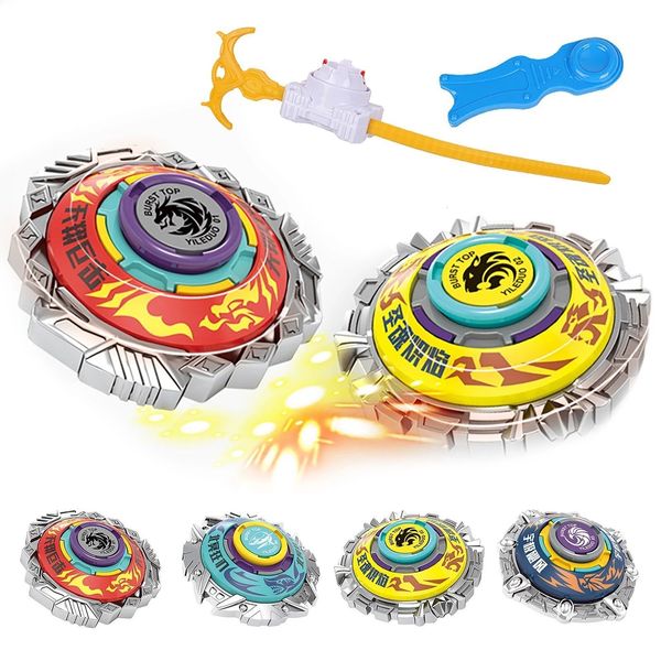 Spinning Top Gyro Toy Beyblade Burst Tomy Gyro Set Jeu de combat défensif pour enfants avec lanceur Jouets Garçons Cadeaux Beyblade Burst 230621