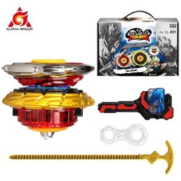 Spinning Top Infinity Nado 3 Crack Series 2 In1 Split Metal Gyro Battle Gyroscope met Launcher Anime Toy Kid Gift 221006