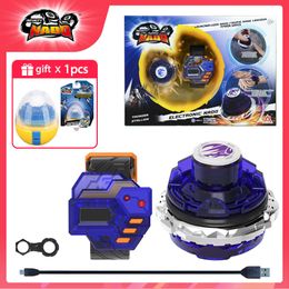 Spinning Top Infinity Nado 3 Electronic Thunder Stallion Skyshatter Fiend Controller Gyro Auto-Spin Spinning Top Kids Anime Toy 230711