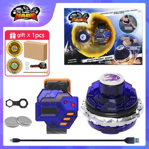 Spinning Top Infinity Nado 3 Elektronische Thunder Stallion Skyshatter Fiend Controller Gyro Auto-Spin Spining Top Kids Anime Toy 230216
