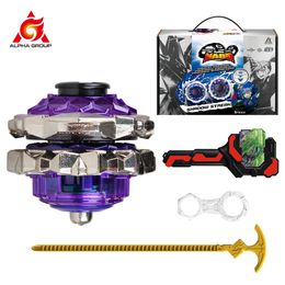 Spinning Top Infinity Nado 3 Original Crack Series 2 In1 Split Transforming Metal Gyro Battle With Launcher Anime Kids Toy Gift 230814