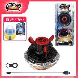 Tol Nado 3 Originele Elektronische Ijzeren Beer of Boksen Controller Auto Spin Metalen Ring Gyro Kids Anime Speelgoed 231013