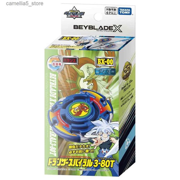 Peonza Original Takara Tomy Beyblade X BX-00 Booster Dranzer espiral 3-80T Q231013