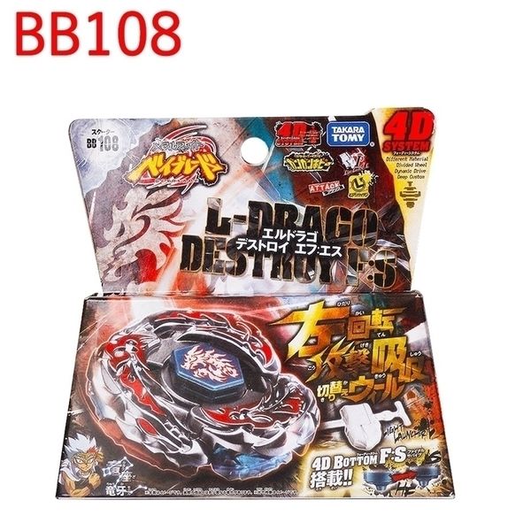 Toupie originale Tomy Beyblade BB108 L Drago Destroy Destructor F SLauncher 220830