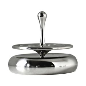 Spinning Top Rotating Magnetic Decoration Desktop Droplets Spiner Toys Gifts Movie Totem Print Spinning Top 220718