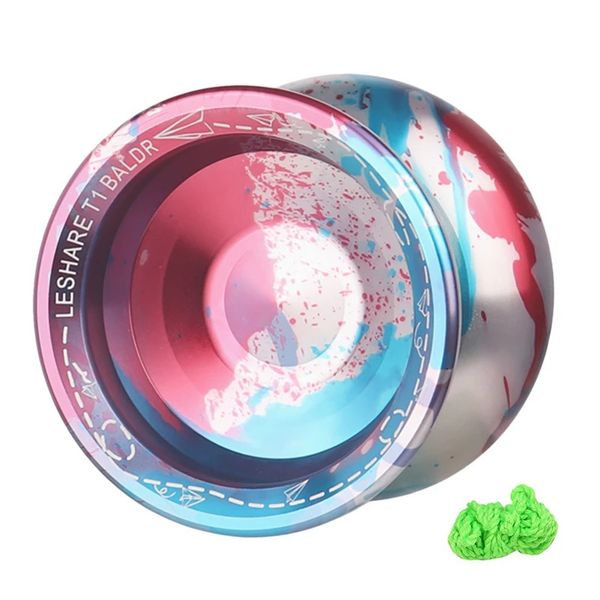 Spinning Top T1 BALDR Yoyo no sensible aleación Yo Yo competitiva para principiantes trucos de práctica fáciles con cuerdas 231013