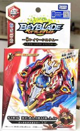 Peonza TAKARA TOMY BEYBLADE GENUINO BEYSCOLLECTOR B-92 Sieg Xcalibur .1.Ir Excalibur con lanzador Q231013