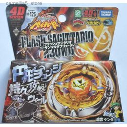 Tol Takara Tomy Beyblade Metal Battle Fusion Top BB126 FLASH SAGITTARIO 230WD 4D MET Licht Launcher Q231013